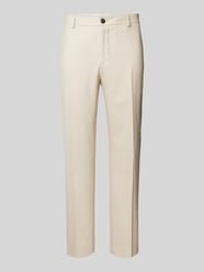 Stoffhose mit Bundfalten Modell 'NEIL' von SELECTED HOMME Beige - 7