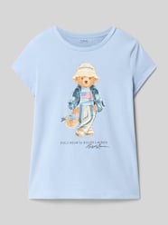 regular fit T-shirt van puur katoen met Polo Bear van Polo Ralph Lauren Kids - 21