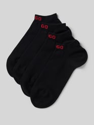 Sneakersocken im 4er-Pack mit Logo-Stitching von HUGO - 41