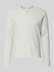 Longsleeve o kroju regular fit o wyglądzie dzianiny model 'Niagara' od JACK & JONES - 4