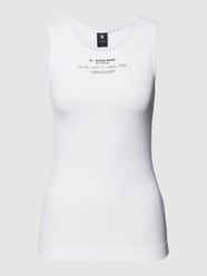 Tanktop met labelprint, model 'Mariner' van G-Star Raw Wit - 29