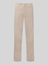 Modern Fit Chino aus Baumwoll-Mix Modell 'Fabio' von Brax Beige - 5