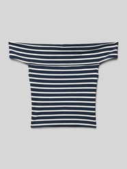 Top z odkrytymi ramionami od Blue Effect - 47