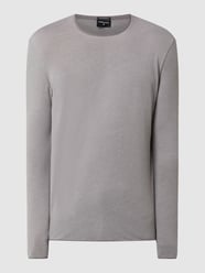 Pullover mit gerollten Abschlüssen Modell 'Prospect' von Strellson Grau - 13