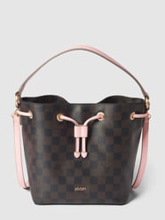 Bucket Bag mit Allover-Logo-Muster Modell 'piazza franziska' von JOOP! Braun - 27