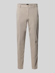 Slim fit broek van katoenmix, model 'KAITON1' van BOSS Beige - 32