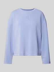 Sweatshirt mit Rundhalsausschnitt von Rich & Royal Lila - 15