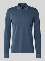 Regular Fit Poloshirt im langärmeligen Design von Christian Berg Men - 31