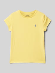 T-Shirt mit Logo-Stitching von Polo Ralph Lauren Teens - 7