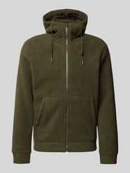 Fleecejacke mit Kapuze von Blend Grün - 17