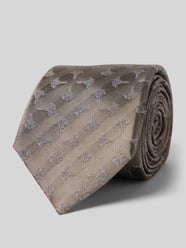 Seidenkrawatte im Allover-Look von JOOP! COLLECTION Beige - 37
