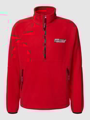 Sweatshirt mit Label-Patch von REVIEW Rot - 11