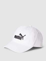 Baseballpet met labelstitching van Puma Wit - 9