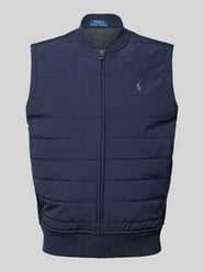 Steppweste mit Stehkragen von Polo Ralph Lauren Blau - 44