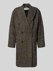 Lange jas van wolmix, model 'MATESSO' van Drykorn - 44