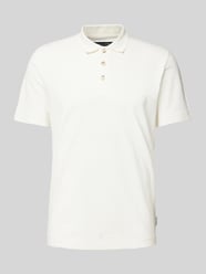 Regular Fit Poloshirt mit Label-Detail von Marc O'Polo Weiß - 19