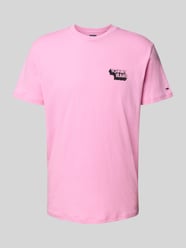 T-shirt o kroju Slim Fit z czystej bawełny od Tommy Jeans - 8