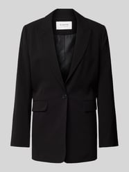 Blazer mit Knopfverschluss Modell 'Danta' von B.Young Schwarz - 11