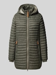 Steppjacke mit Kapuze von camel active Grün - 31