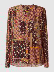 Bluse mit Paisley-Muster von Princess Goes Hollywood Schwarz - 42