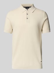 Regular Fit Poloshirt mit Strukturmuster Modell 'Mauron' von JOOP! Collection - 42