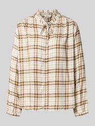 Regular Fit Hemdbluse aus Modal-Viskose-Mix von s.Oliver RED LABEL Beige - 44