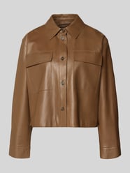 Boxy Fit Lederjacke aus echtem Lammleder Modell 'PIOVRA' von Weekend Max Mara - 28