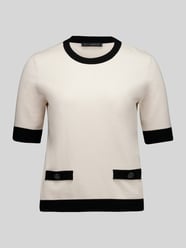 Slim fit pullover van viscosemix van Betty Barclay Beige - 39