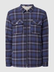 Relaxed Fit Hemdjacke aus Baumwolle  von Tom Tailor Denim Blau - 39