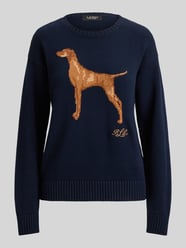 Regular Fit Pullover mit Hundemotiv von Lauren Ralph Lauren - 4
