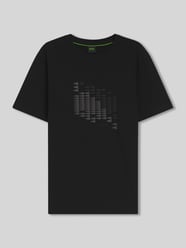 Relaxed Fit T-Shirt aus Baumwoll-Mix Modell 'TS_NETWORK FLAG' von BOSS Green - 3