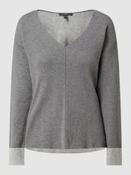 Sweter z dekoltem w serek  od Esprit Collection - 20