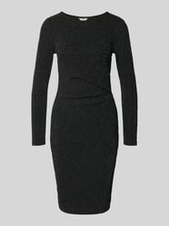 Regular fit jurk met all-over dierenprint, model 'Utta' van B.Young - 6