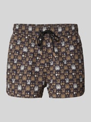 regular fit zwembroek met all-over motief model 'CALA' van BOSS - 29