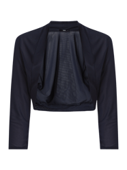 Bolero mit Einsatz aus Mesh von V.M. Blau - 39