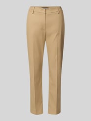 Spodnie o kroju slim fit z mieszanki bawełny model „VITE” od Weekend Max Mara - 2