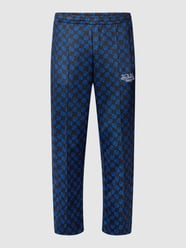 Sweatpants mit Allover-Label-Muster Modell 'RYAN' von Von Dutch Schwarz - 30