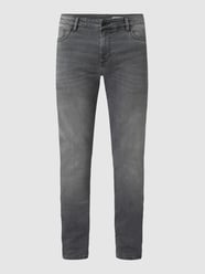 Skinny Fit Jeans mit Stretch-Anteil von REVIEW Grau - 42