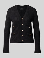 Cardigan mit goldfarbenen Zierknöpfen Modell 'Tessa' von Anine Bing - 37