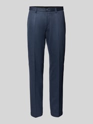 Spodnie do garnituru o kroju slim fit z fakturowanym wzorem od Roy Robson - 16