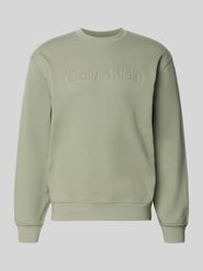 Sweatshirt mit Rundhalsausschnitt und Logo von CK Calvin Klein - 3