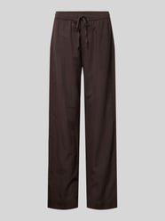 Stoffen broek met linnen en steekzakken van Neo Noir - 5