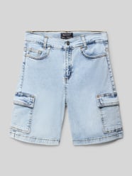 Regular Fit Jeansshorts mit Cargotaschen von Blue Effect - 18