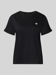 Relaxed Fit T-Shirt mit Motiv-Stitching Modell 'Serz' von OPUS - 2