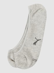 Füßlinge mit Stretch-Anteil im 2er-Pack von Puma Silber - 43