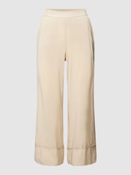 Hose mit Ziernähten Modell 'SOFT ROMANCE' von Taifun Braun - 10