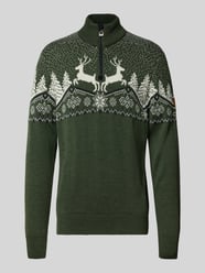 Wollen pullover met schipperskraag van Dale of Norway - 20