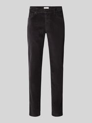 straight fit corduroy broek van katoenmix model 'Mythos Flex Cord' van Brax - 28