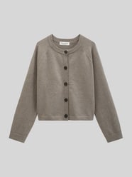 kardigan rozpinany o kroju regular fit z raglanowymi rękawami od Marc O'Polo - 18