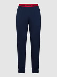 Sweatpants mit elastischem Logo-Bund von HUGO Blau - 26